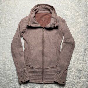 Lululemon Radiant Jacket II Heathered Spanish Oak Size 2